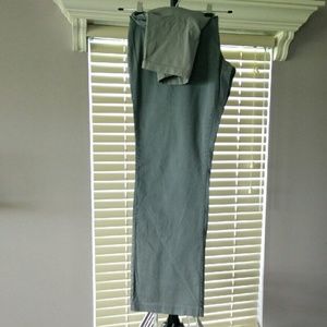 Maternity gray bootcut pants