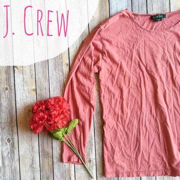 NFS 🚫 J. Crew Simple Red Cotton Top ❤️