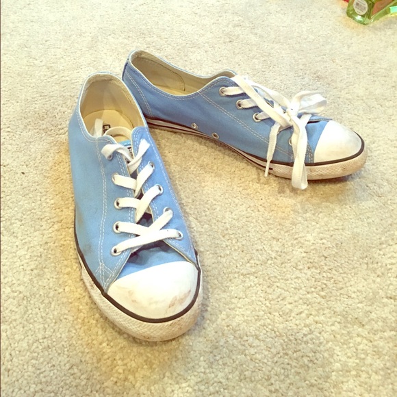 Light Blue Converse