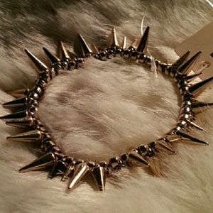 Jewelry - Gold Spiked Bracelet Jewelry - Gold Spiked Bracelet