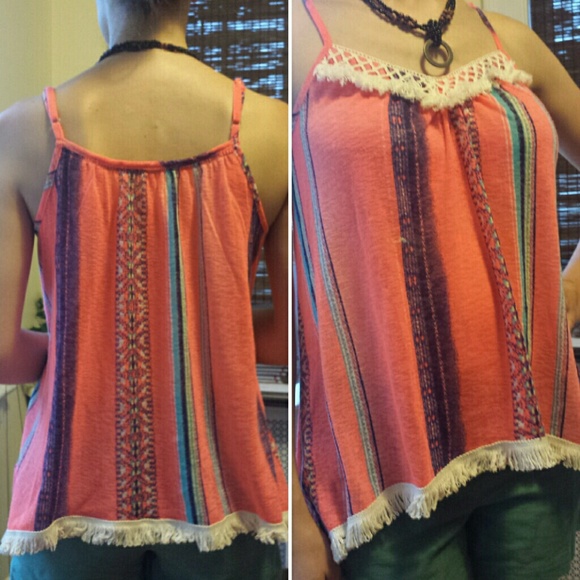 2x$12 OFFER!! Tribal/ethnic tank top - Picture 4 of 4