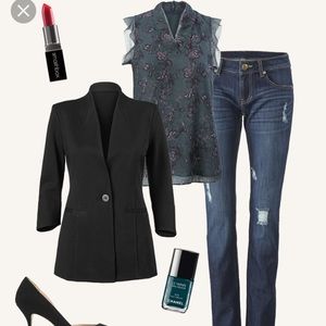 CAbi Black Blazer