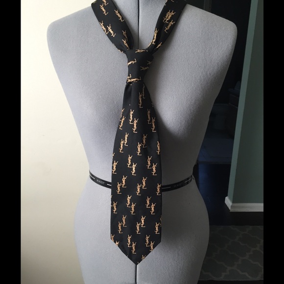 Vintage Yves Saint Laurent Silk tie