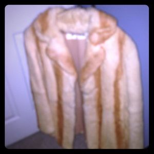 Blonde Fur Coat