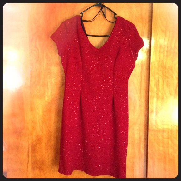 Wine Colored Petite Dress
