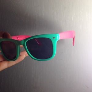 Mint & pink sunglasses