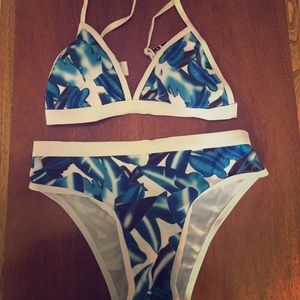 Tropical Print Bikini