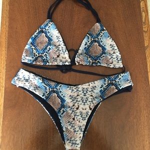 Snakeskin Bikini