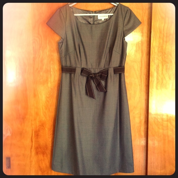 Studio I - Brown & Tan Plaid dress