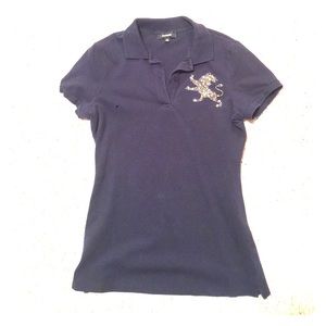 Women's Express Navy Polo