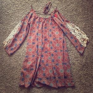 Lace cutout dress size S