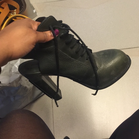 Lace Up Slingback Booties - Picture 3 of 4