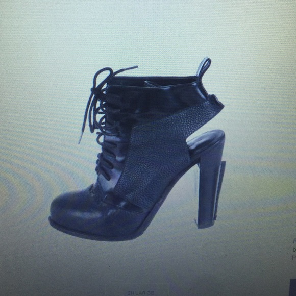 Lace Up Slingback Booties - Picture 4 of 4