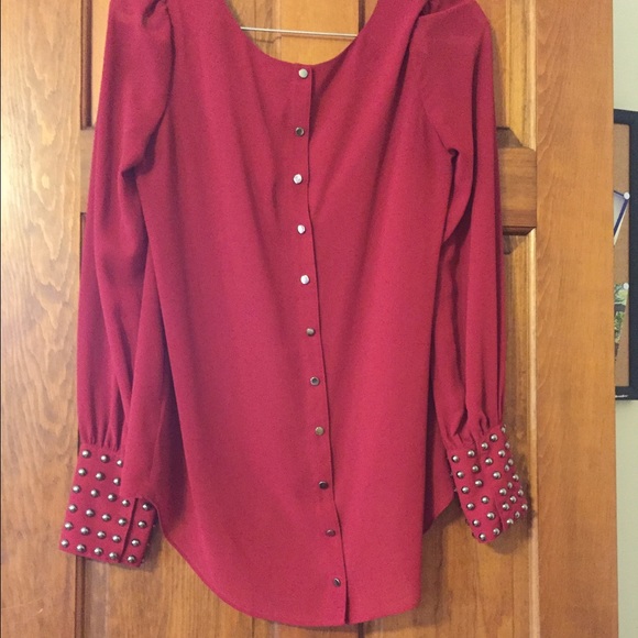 Chiffon long sleeve top - Picture 2 of 2