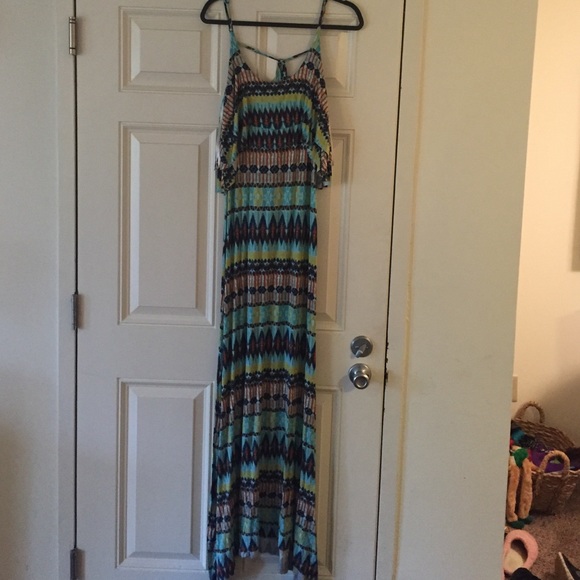 Maxi Print dress size M