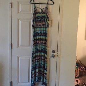 Maxi Print dress size M