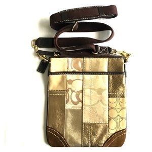 Coach patchwork crossbody bag