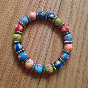 Small Floral Angela Moore Bracelet