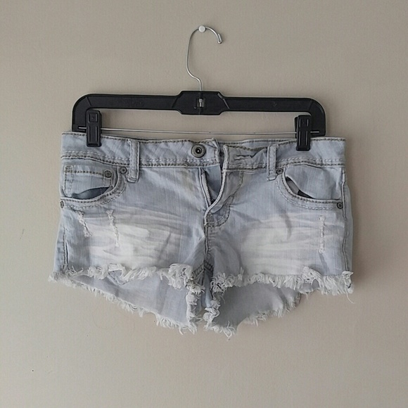 (ON SALE!!) Fringed Jean Shorts