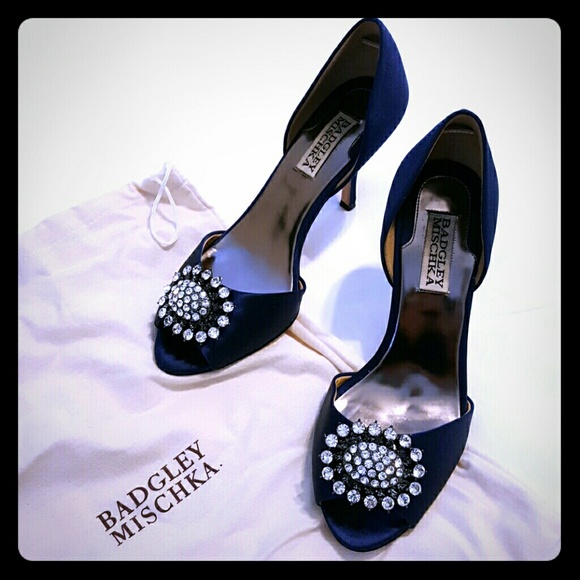 **Host Pick** BADGLEY MISCHKA Lacie Peep Toe Pumps