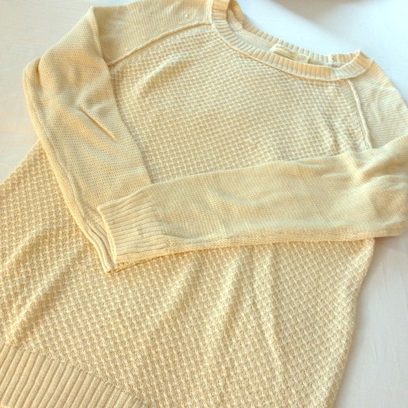 Oatmeal Open Knit Sweater