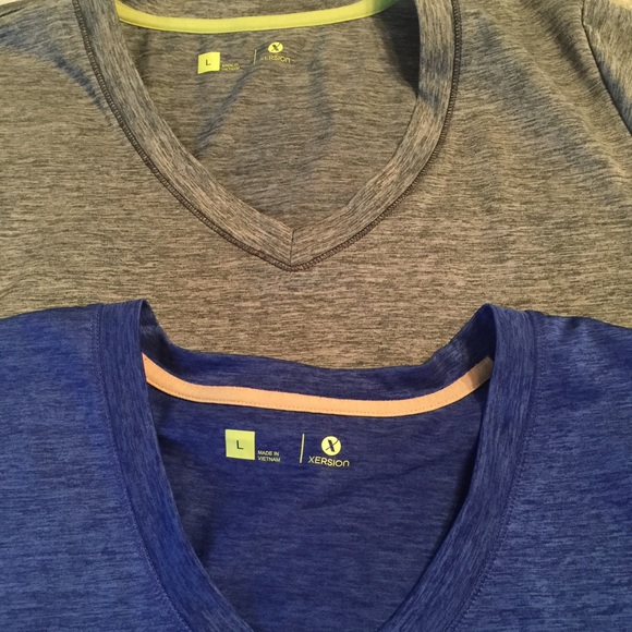 Xersion shirts large worn once