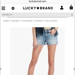 Lucky brand shorts