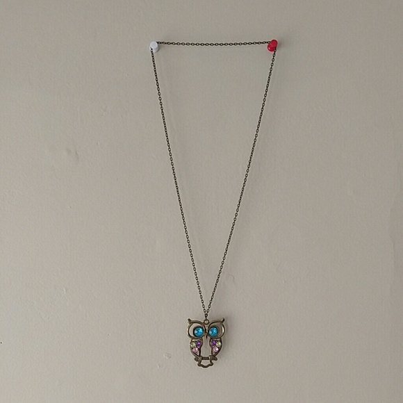 (ON SALE!!) Bronze Owl Necklace