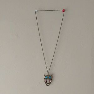 (ON SALE!!) Bronze Owl Necklace