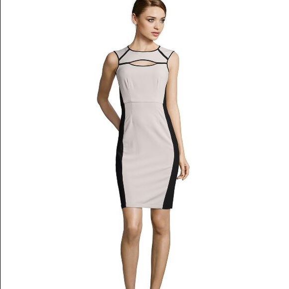 *NEW* BCBG "Kelsee" Color Blocked Sheath