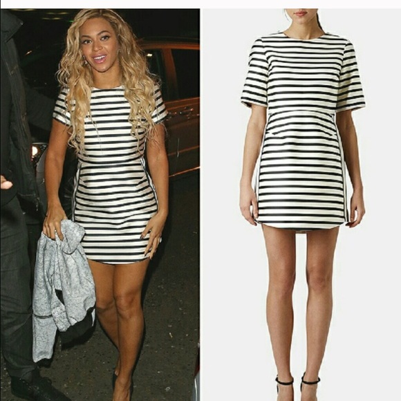 Topshop satin dress