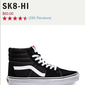 Van's Sk8 Hi Shoes