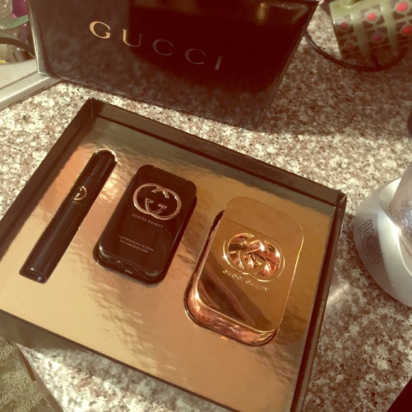 Gucci guilty perfume set