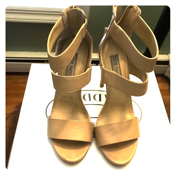 Steven madden size 8 Mira Nude heels