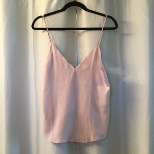 PINK SILKY CAMI TANK ✨