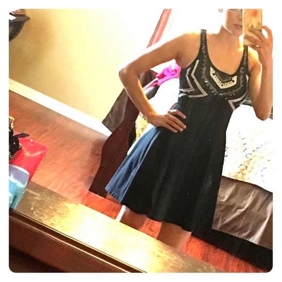 Black dress from Express