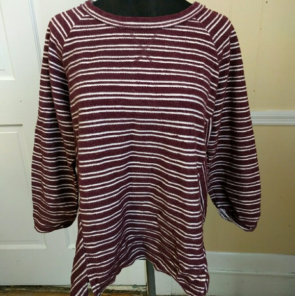 Striped sweatshirt