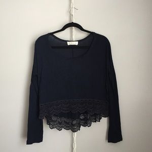 Abercrombie & Fitch non-bare layering top