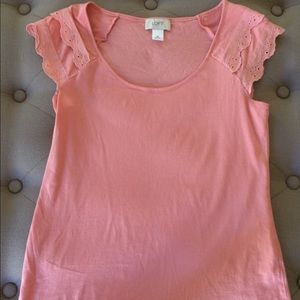 Loft cap-sleeved shirt