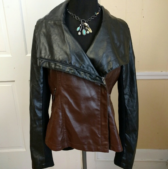 Steve Madden Faux Leather Jacket