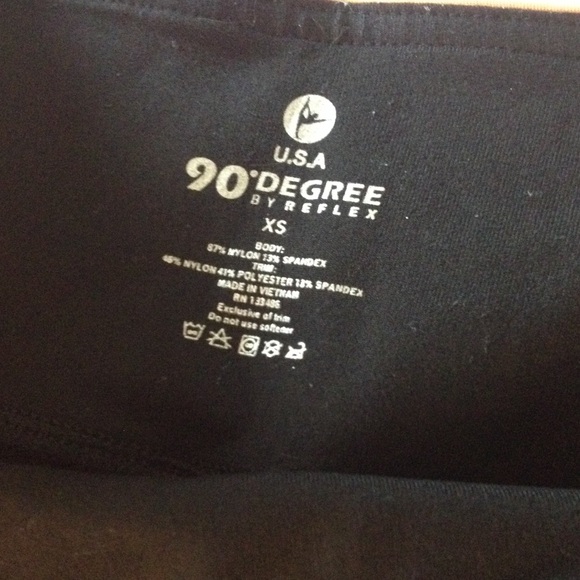 Black and Orange Capri - Picture 3 of 4