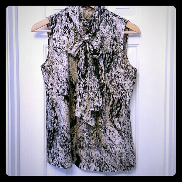 Vince Camuto tie blouse