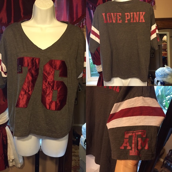 Pink: Texas A&M tee