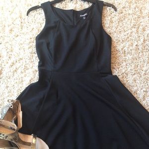 Size XS Express Little Black Dress