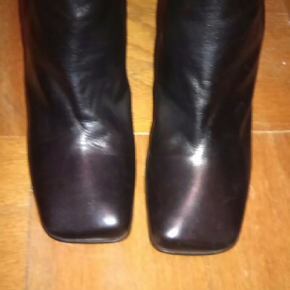 SOLD!  Louis Vuitton Leather Boots, New - Picture 2 of 4