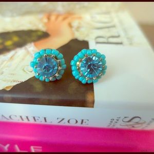 Anthropologie Beaded Studs