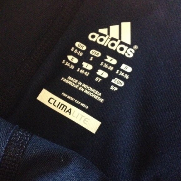 Adidas Navy Capris - Picture 3 of 4