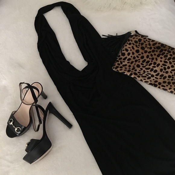 💥SOLD💥 BCBG Max Azria Low Back Cowl Neck LBD