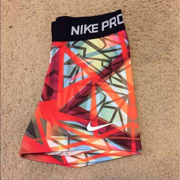 Rare Nike Kaleidoscope pro shorts