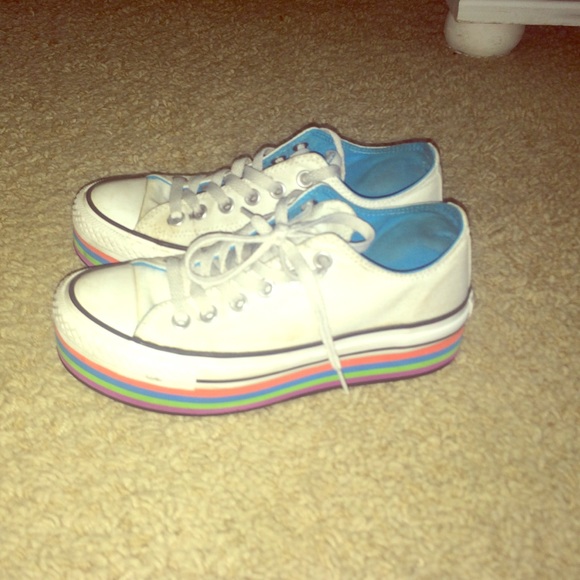 Converse with 1" platform!